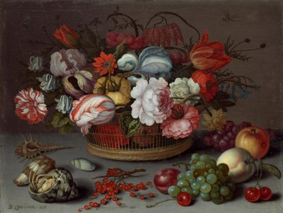 Blumenkorb von Balthasar van der Ast