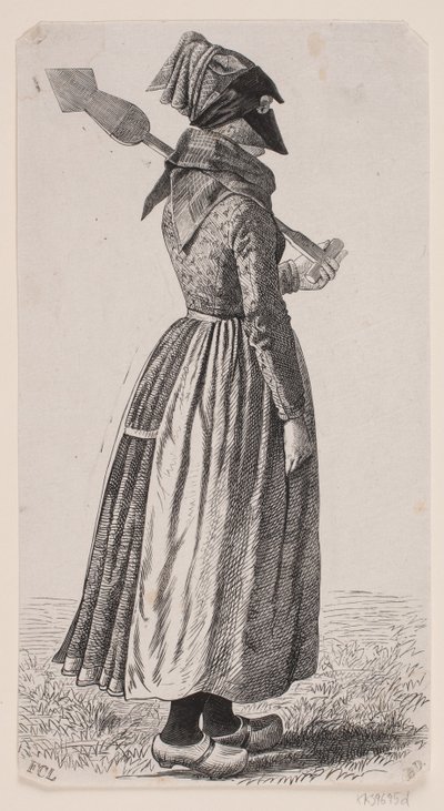Gräberin von Fanø von Balzer Dahl