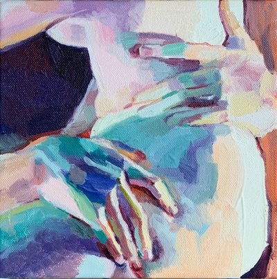 Hand 5 von Barbara Hoogeweegen