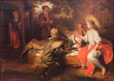 Die drei Engel bei Abraham von Barent Fabritius