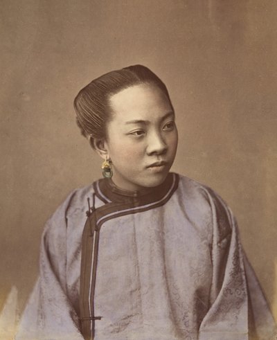 Mädchen aus Shanghai, 1870er Jahre von Baron Raimund von Stillfried