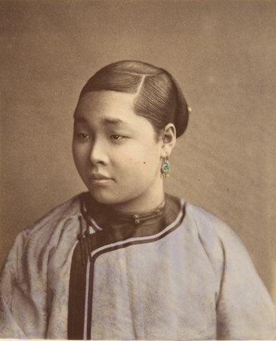 Mädchen aus Shanghai, 1870er von Baron Raimund von Stillfried