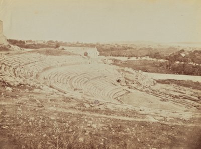 Griechisches Theater von Syrakus von Baron Wilhelm von Gloeden