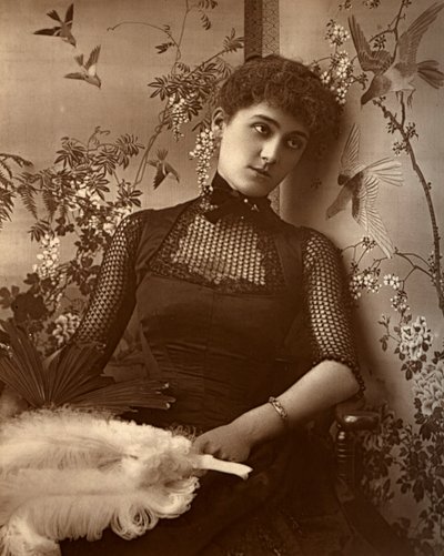 Mary Moore, britische Schauspielerin, 1886 von Barraud