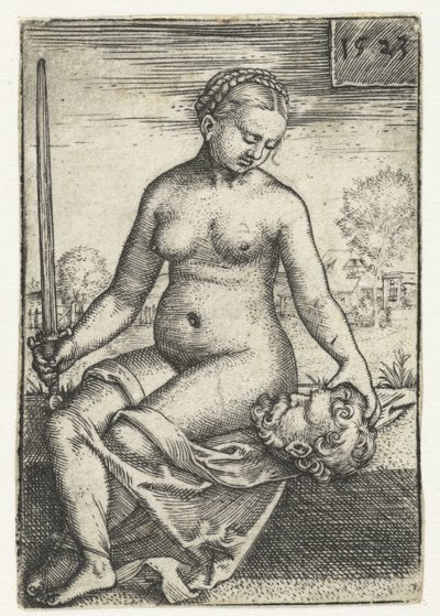 Judith mit dem Kopf von Holofernes und Schwert von Barthel Beham