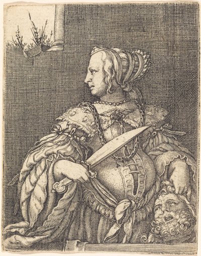 Judith mit dem Kopf des Holofernes von Barthel Beham