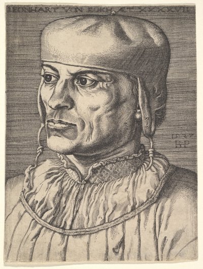 Leonhart von Eck, 1527 von Barthel Beham