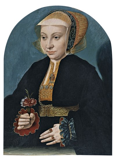 Porträt einer Dame von Bartholomaeus Bruyn