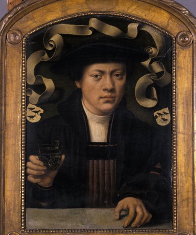 Porträt eines jungen Mannes, 1501-50 von Bartholomaeus Bruyn