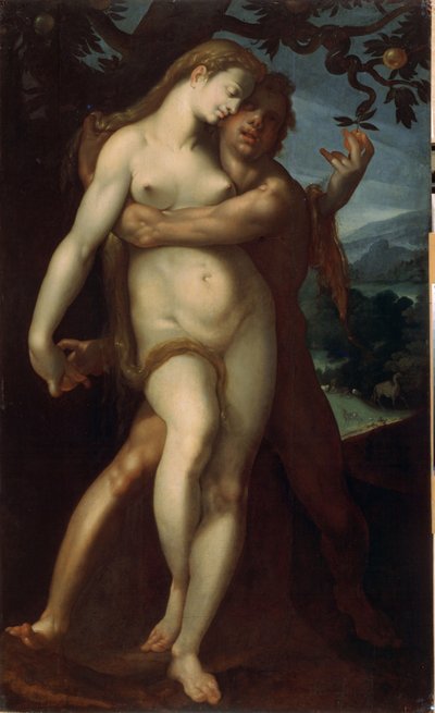 Adam und Eva von Bartholomaeus Spranger