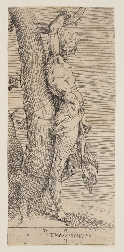 Heiliger Sebastian von Bartholomaeus Spranger