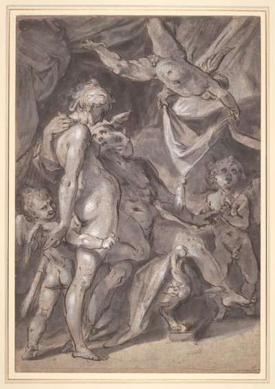 Venus und Merkur von Bartholomaeus Spranger