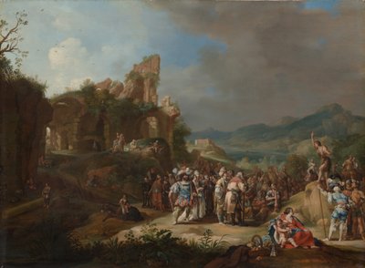 Die Predigt Johannes des Täufers von Bartholomeus Breenbergh