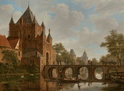 De Grote Houtpoort, Haarlem von Bartholomeus Johannes van Hove