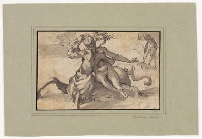 Herkules, Deianira und der Zentaur Nessus von Bartholomeus Spranger