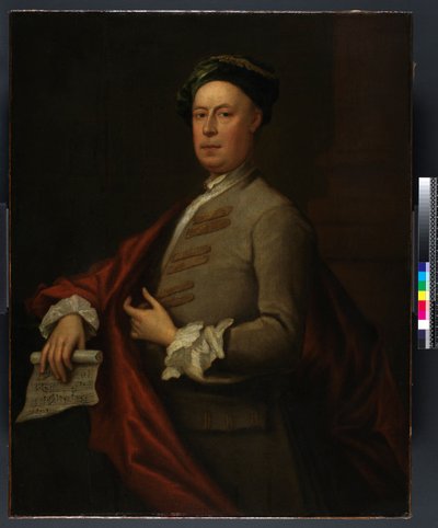 G.F. Händel, vor 1754 von Bartholomew Dandridge
