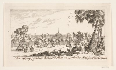 Der Schießstand am Schloss Hørsholm von Bartholomæus Roque