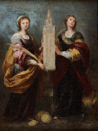 Heilige Justa und Rufina, ca. 1665 von Bartolomé Esteban Murillo