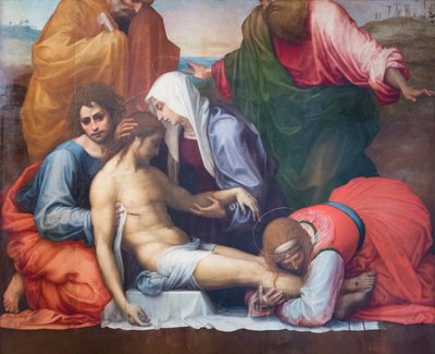 Beweinung Christi von Bartolomeo Fra