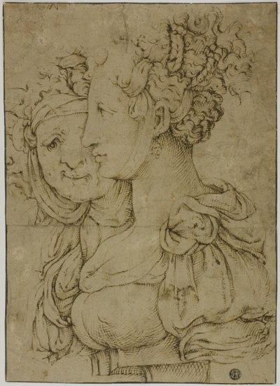 Alte Matrone und junge Frau von Bartolomeo Passarotti