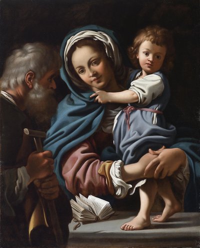 Die Heilige Familie von Bartolomeo Schedoni