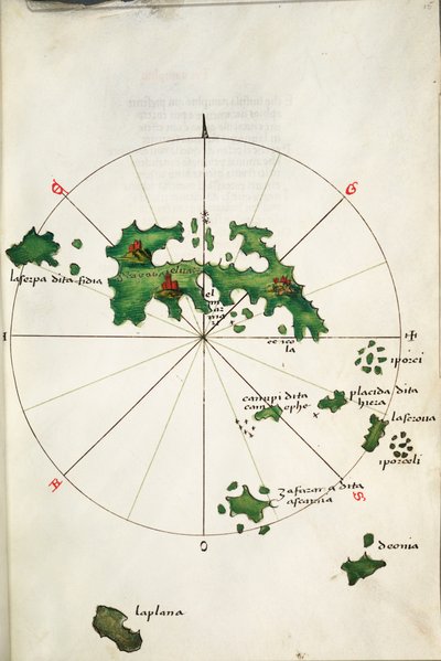 Astipalaia, ca. 1485 von Bartolomeo da li Sonetti
