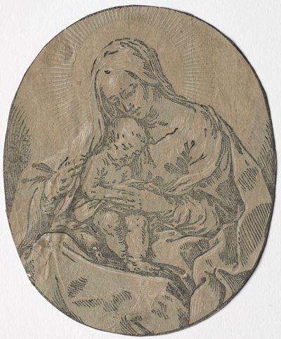 Madonna und Kind von Bartolommeo Coriolano
