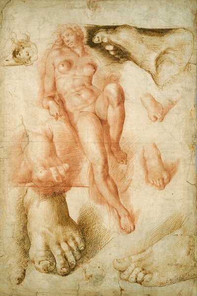 Kopie nach Michelangelos Aurora von Bartolommeo Passerotti