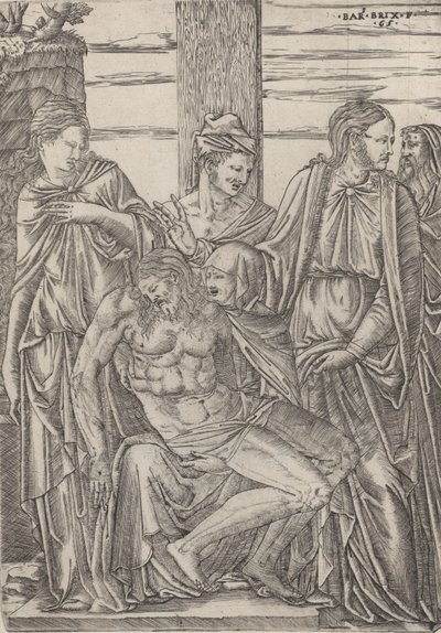Die Kreuzabnahme, 1565 von Bartolommeo da Brescia