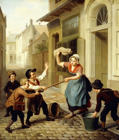 Die Scherzbolde, 1866 von Basile de Loose