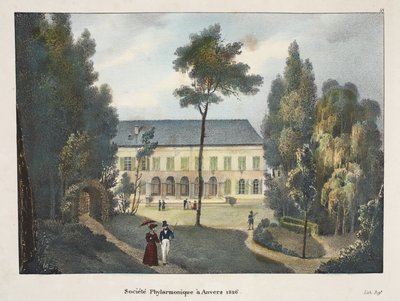 Philharmonische Gesellschaft in Antwerpen 1826, ca. 1895 von Belgian School