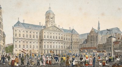 Straßenszene, ca. 1895 von Belgian School