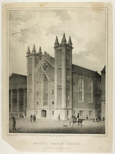 Freimaurertempel, Boston von Benjamin F. Nutting
