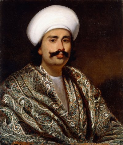 Porträt eines Nawab, ca. 1856-62 von Benjamin Hudson