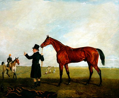 Emilius mit Stallburschen von Benjamin Marshall