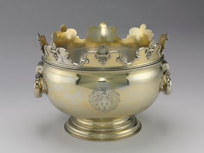 Monteith-Punschschale, 1715-16 von Benjamin Pyne