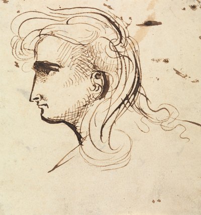 Kopfstudie von Benjamin Robert Haydon