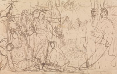 Pharao und Moses von Benjamin Robert Haydon