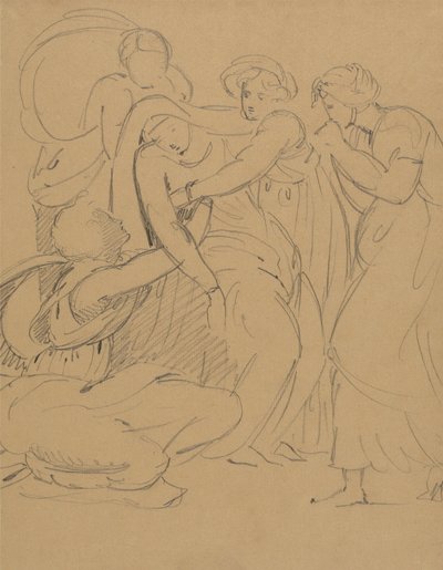 Studie einer dramatischen Szene von Benjamin Robert Haydon