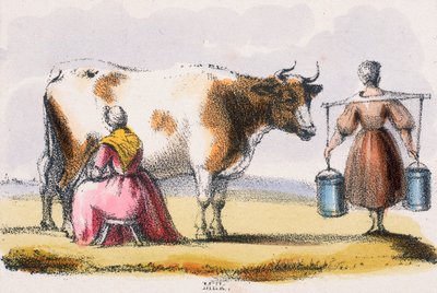 Milch, ca. 1845 von Benjamin Waterhouse Hawkins