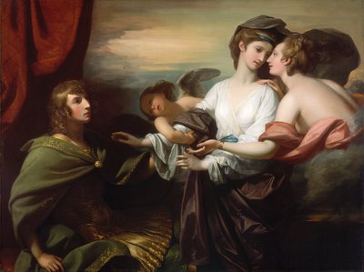 Helena nach Paris gebracht, 1776 von Benjamin West