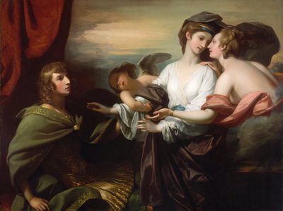 Helena wird nach Paris gebracht, 1776 von Benjamin West