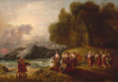 Telemach und Kalypso von Benjamin West