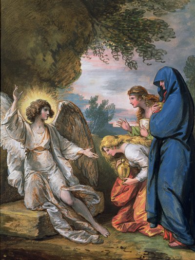 Das Grab von Benjamin West