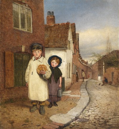 Ansicht von Frog Lane von Benjamin Williams Leader