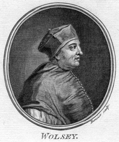Thomas Wolsey, ca. 1475-1530, englischer Staatsmann von Benoist