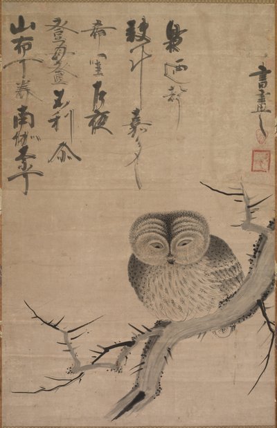 Eule, 1630-1640 von Bensaku Tsuda
