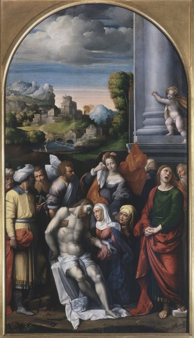 Beweinung Christi von Benvenuto Tisi da Garofalo