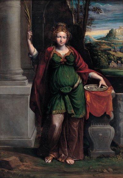 Heilige Lucia von Benvenuto Tisi da Garofalo