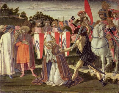 Das Martyrium des hl. Fabian von Benvenuto di Giovanni